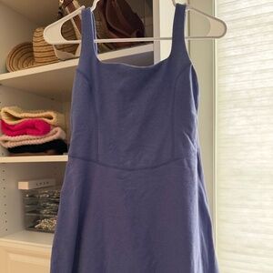 Beyond yoga spacedye court appeal dress periwinkle cloud heather size M